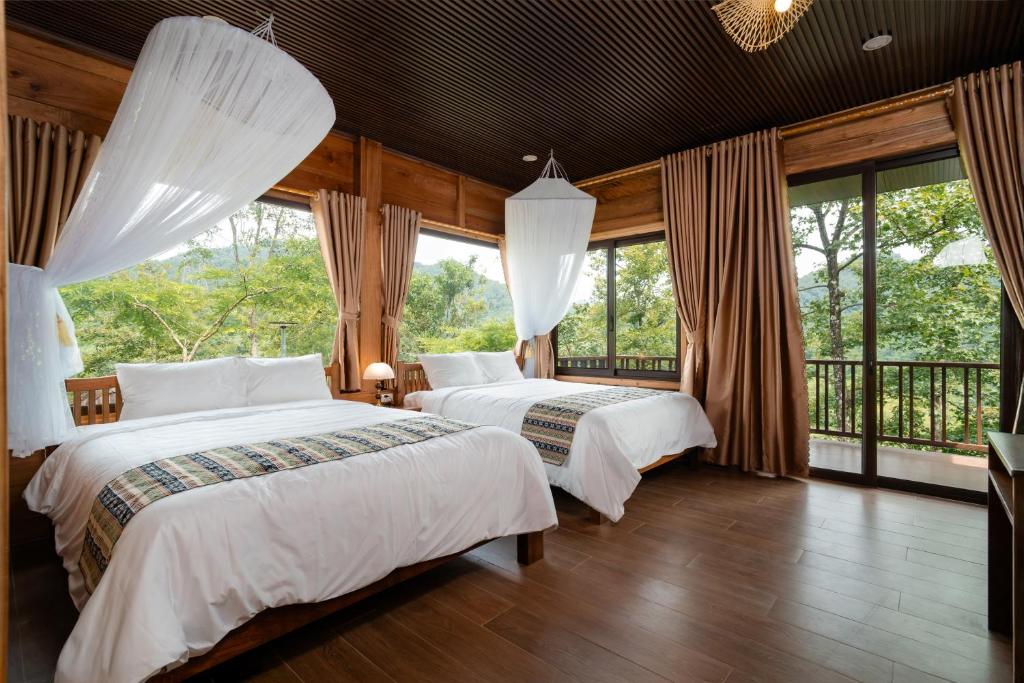 Khuổi Hân Ecolodge Cao Bằng: một kỳ nghỉ giữa thung lũng nên chọn phòng nào?