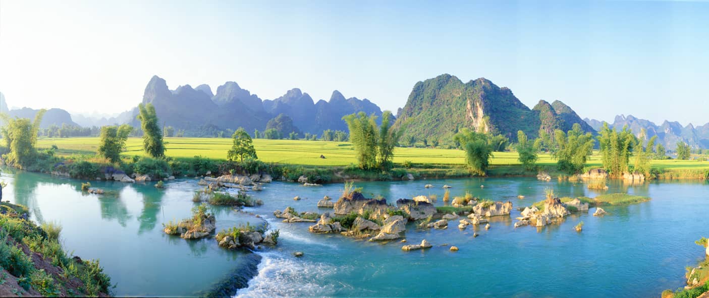 Sông Quây Sơn Cao Bằng: theo dòng nước qua miền Trùng Khánh